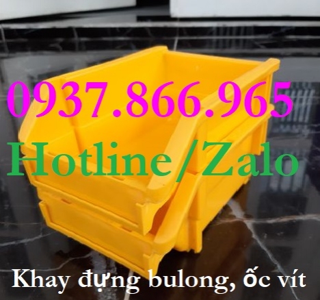Sản xuất khay đựng ốc vít, khay dùng đựng linh kiện trong nhà máy, khay nhựa