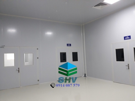 Vách ngăn panel làm phòng sạch