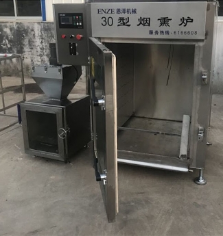 Lò xông khói xúc xích 30kg 1 mẻ 0983278686