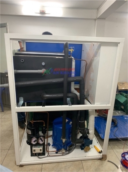 máy làm lạnh nước chiller cho bể thủy sản