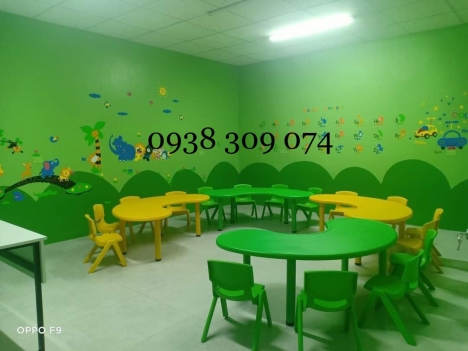 Bàn ghế nhà trẻ, bàn ghế nhập khẩu
