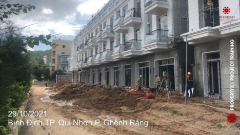135 căn viên kim cương duy nhất Richmond Quy Nhơn biệt thự liền kề và phố thương mại