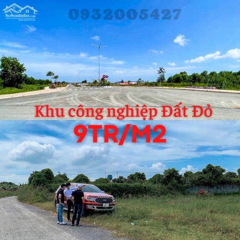 ĐẤT THỔ CƯ CÁCH CỔNG KCN ĐẤT ĐỎ 300M, CHỈ 8TR/M2, CÁCH BIỂN 10 PHÚT