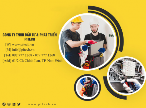 camera pitech thi công lắp camera quan sát tại nam định uy tín giá rẻ