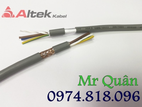 Cáp điều khiển 4x0.75 Cu Lưới