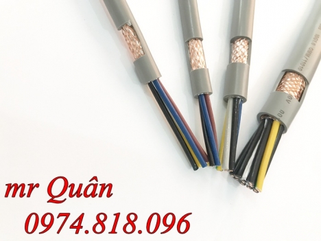 Cáp điều khiển 4x0.75 Cu Lưới