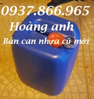 Can nhựa chuyên đựng hóa chất, can nhựa HDPE, can nhựa dùng trong công nghiệp, can