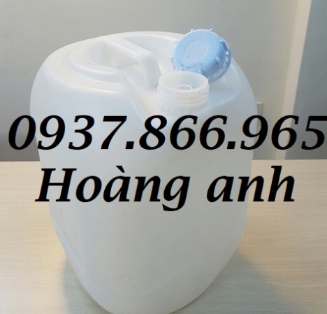 Can nhựa chuyên đựng hóa chất, can nhựa HDPE, can nhựa dùng trong công nghiệp, can