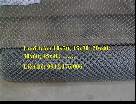 Lưới Trám, Lưới Dập Giãn 10X20, 15X30, 20X40, 30X60, . . . . . Gía Rẻ, Giao Hàng Toàn Quốc