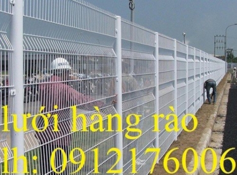 Hàng Rào Lưới Thép Hàn Mạ Kẽm Sơn Tĩnh Điện, Nhúng Nóng , Gập 2 Đầu, Chấn 2 Sóng, 3 Sóng ,....