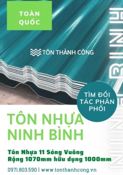 Tôn Nhựa PVC ASA Chất Lượng, Giá Tốt