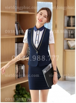 Mẫu áo gile nữ đồng phục đẹp và sang chảnh nhất của Thu Đông năm nay