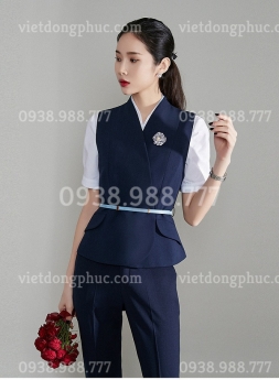 Mẫu áo gile nữ đồng phục đẹp và sang chảnh nhất của Thu Đông năm nay