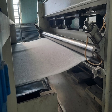 Nhà máy sản xuất bông lọc cho khẩu trang N95, KN95