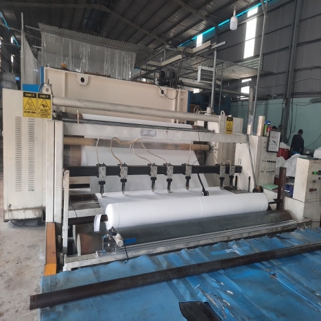 Nhà máy sản xuất bông lọc (gòn) khẩu trang