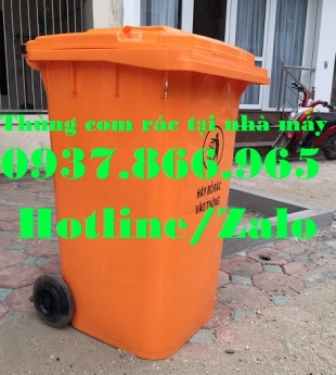 Thùng rác trường học, thùng rác tại xí nghiệp, thùng rác công cộng, xe gom rác 120l