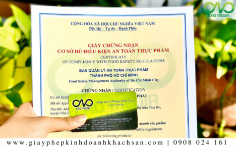 Xin giấy phép ATTP cho cơ sở sản xuất bún khô ngũ sắc