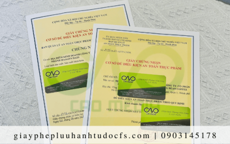 Dịch vụ xin giấy phép ATTP cho cá thu chiên tương đóng hộp