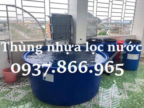 Thùng nhựa lớn làm lọc nước, thùng nhựa nuôi lươn, thùng nhựa trồng rau sạch