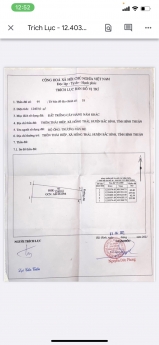 Đất Hồng Thái Cách Đường Liên Xã ra Biển Hòa Thắng 50m Giá Chỉ 135K/m2