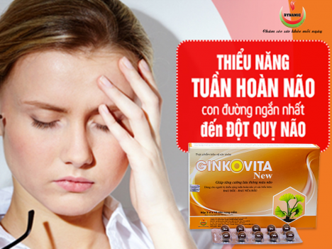 GINKO VITA NEW - GIẢM ĐAU ĐẦU HIỆU QUẢ