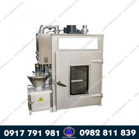Lò xông khói xúc xích 20kg 1 mẻ 0983278686