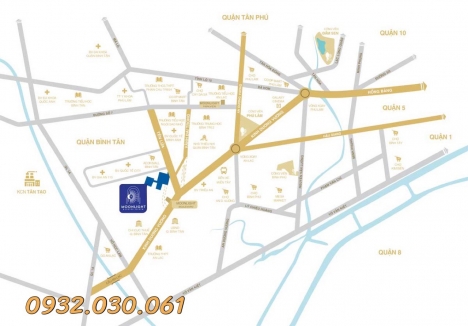 CHỈ 55TR/M2 TẠI MOONLIGHT CENTER POINT , TT 1%/THÁNG NGAY AEON BÌNH TÂN 0932030061