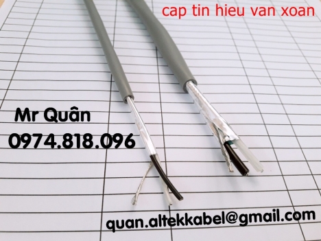 Cáp tín hiệu chống nhiễu 20awg x 2,4,6,8 lõi