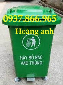 Thùng rác 240l, thùng rác nhựa HDPE, thùng rác nhựa composite, thùng rác dung tích lớn