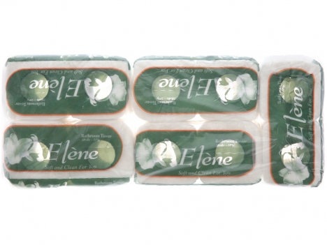 Giấy vệ sinh 2 lớp Elène (1 lốc 5 cặp)