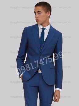 Mẫu áo vest nam đồng phục  cao cấp, “chuẩn men” cho chàng thêm thu hút