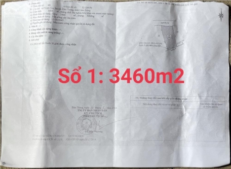 3Ha đất triền đồi + giáp suối Đức Trọng, đường Oto chỉ 210tr/xào