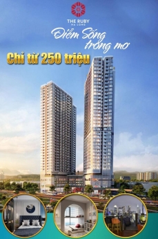 hỗ trợ vay lên tới 70%khi mua CH the ruby halong