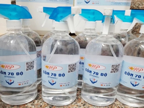 Cồn sát khuẩn 70 độ chai xịt 500ml