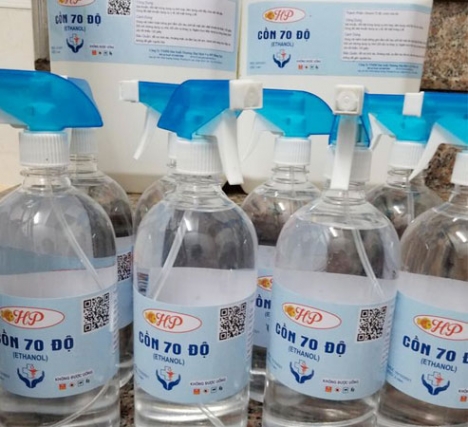 Cồn sát khuẩn 70 độ chai xịt 1000ml