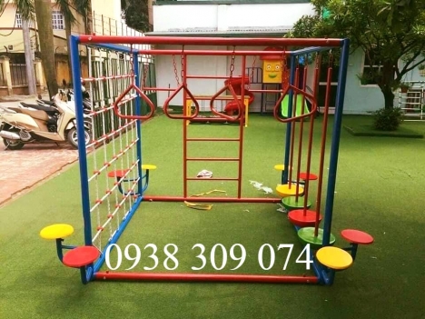 Thang leo thể chất, thang leo xích đu cho bé mầm non