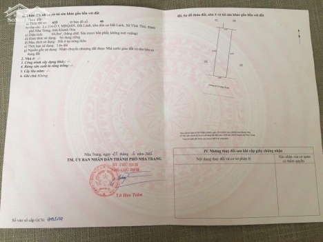 Lô 64m2 đường 16m - TĐC Đất Lành, Nha Trang