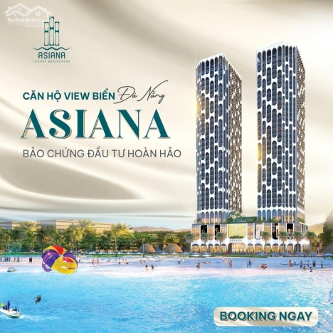 SỞ HỮU CĂN HỘ CAO CẤP MẶT BIỂN ASIANA ĐÀ NẴNG GIÁ ĐẦU TƯ CHIẾT KHẤU LỚN