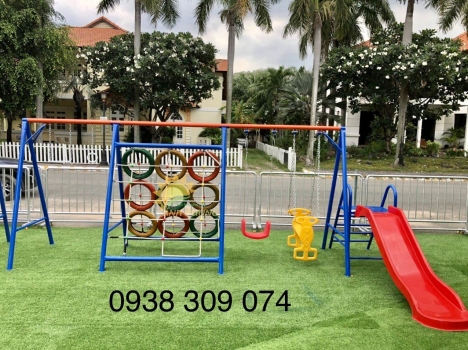 Thang leo thể chất, thang leo xích đu cho bé mầm non