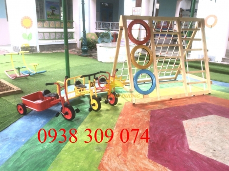 Thang leo thể chất, thang leo xích đu cho bé mầm non