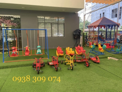 Xích đu 3 con thú, xích đu thuyền rồng, xích đu ghế gấu