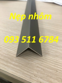 Nẹp nhôm góc tường - Nẹp góc tròn inox
