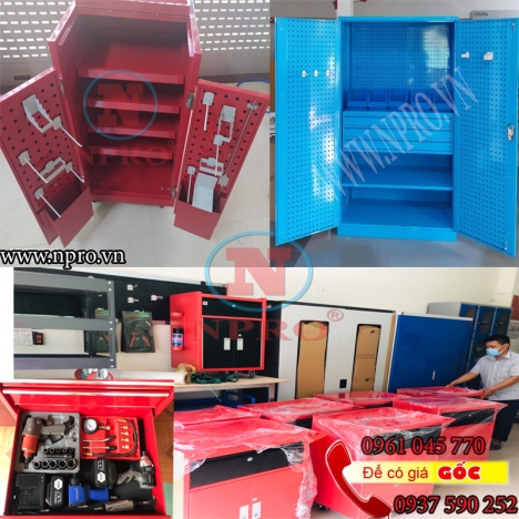 Tủ đồ nghề 4 ngăn 2 cánh