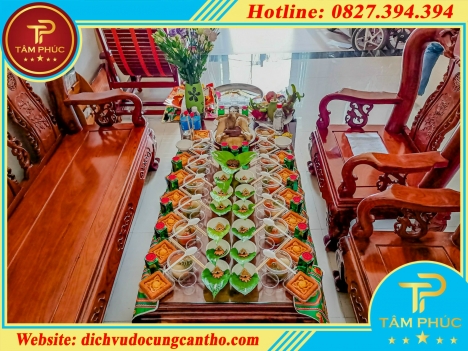 Các mẫu mâm cúng đầy tháng cho bé đẹp mắt tại Cần Thơ