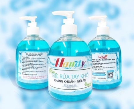 Gel rửa tay khô chai 500ml có vòi giá rẻ