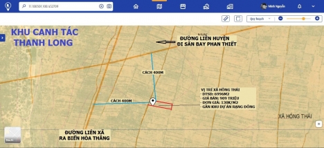Đất Hồng Thái SHR Chính Chủ Ngay Ngã Tư Liên Huyện Giá Chỉ 130.000đ/m2