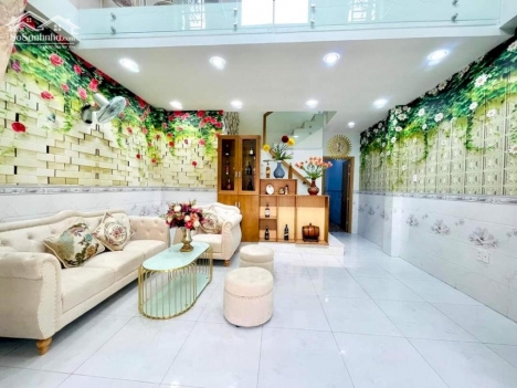 Bán nhà phố 1 trệt 1 lững 4 lầu 6pn 7wc hẽm xe hơi thông 5m