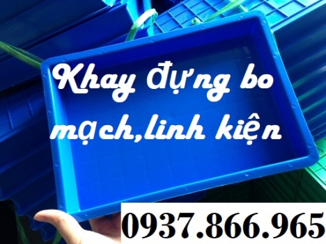 Khay nhựa đựng linh kiện loại nhỏ, khay nhựa đặc, khay BL 006  giá rẻ, giá khay nhựa công nghiệp