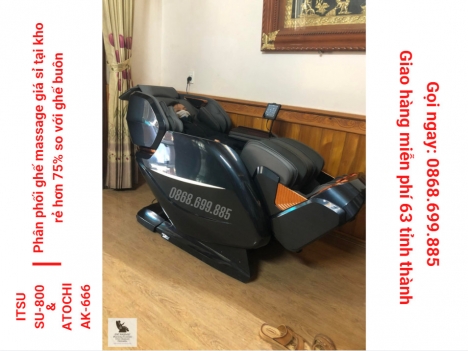BÍ QUYẾT MUA GHẾ MASSAGE ATOCHI AK-666 GIÁ RẺ - GỌI NGAY: 032.999.1561 NHẬN VOUCHER
