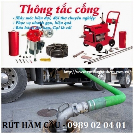 Dịch vụ thông tắc cầu cống giá rẻ Miền Nam 24h 0901 665 679